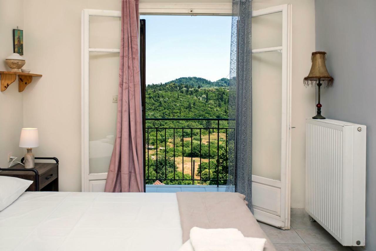 Luxury Skyline Apartment Pelekas Exterior foto